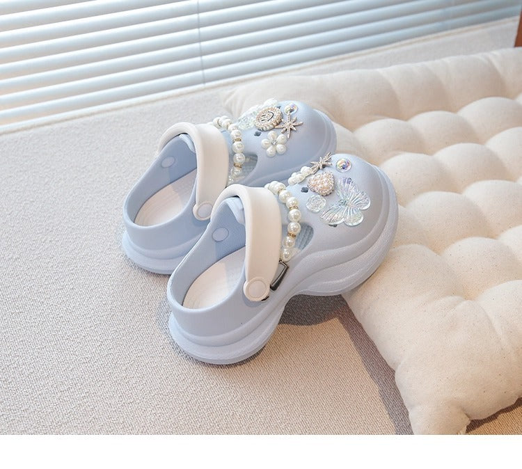 Crocks Infantil Feminino Emoji Borboleta