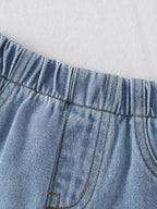 Conjunto Infantil Jeans Cerejinhas