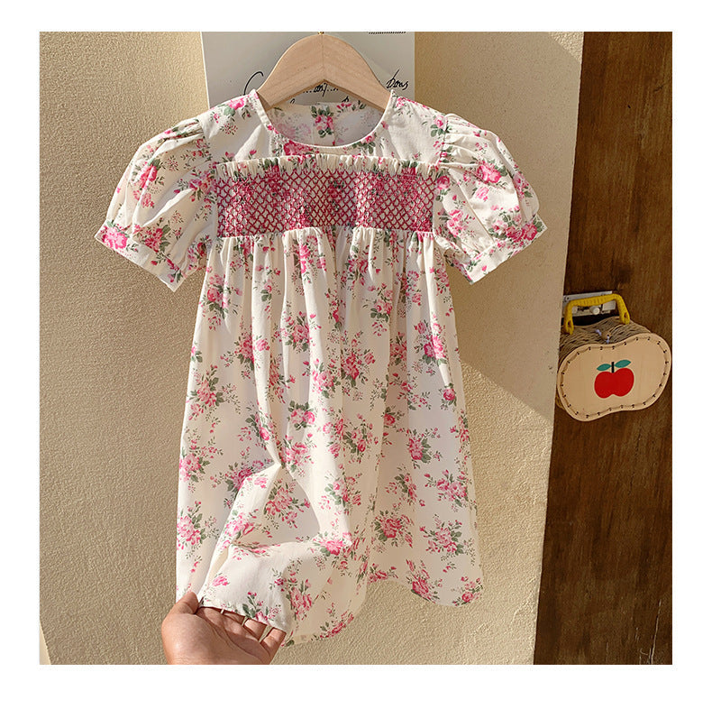 Vestido Infantil Floral