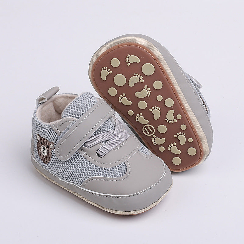Tênis Infantil Ursinho Velcro