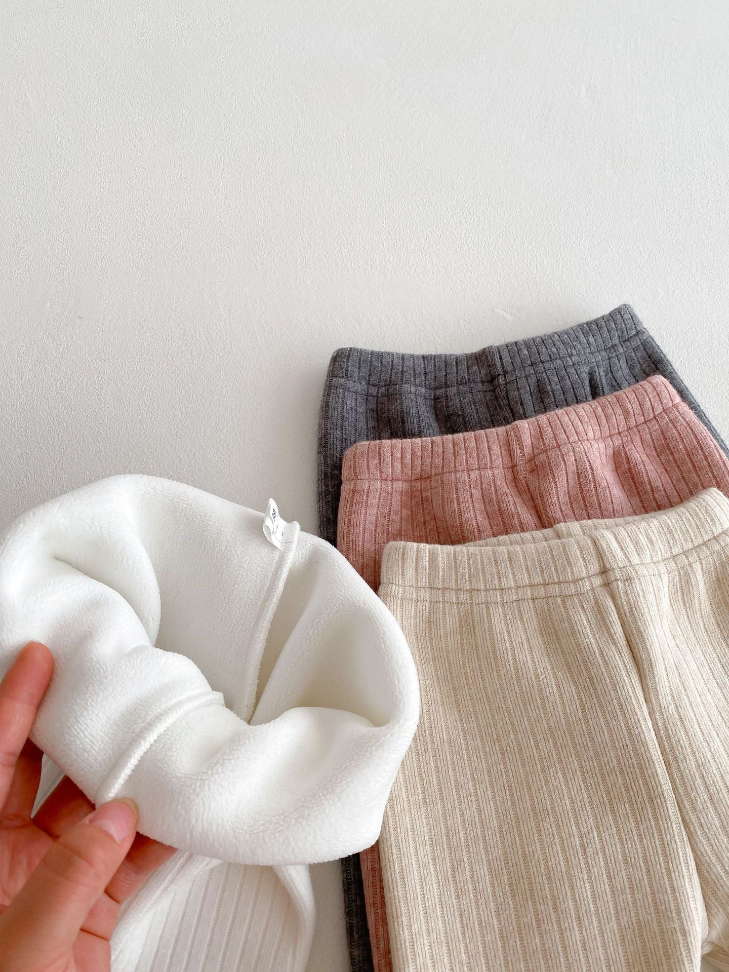 Calça Infantil Feminina Forrada Lacinhos