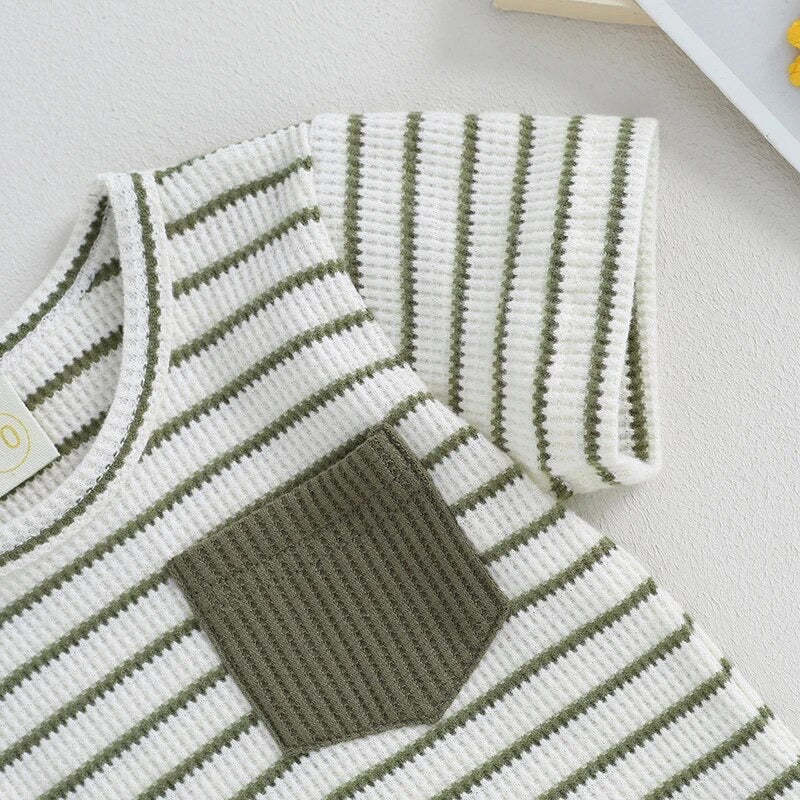 Conjunto Infantil Lístras Bolsinho