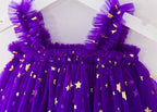Vestido Infantil de Tule Hallowen