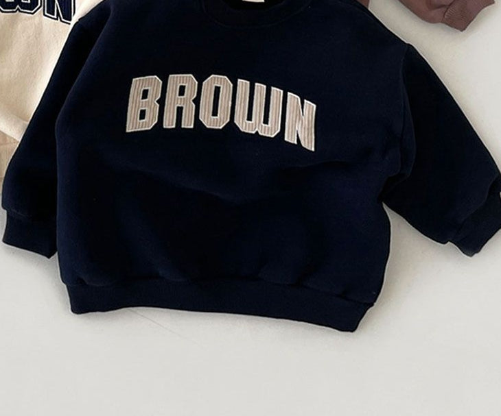 Blusa Infantil Inverno Brown