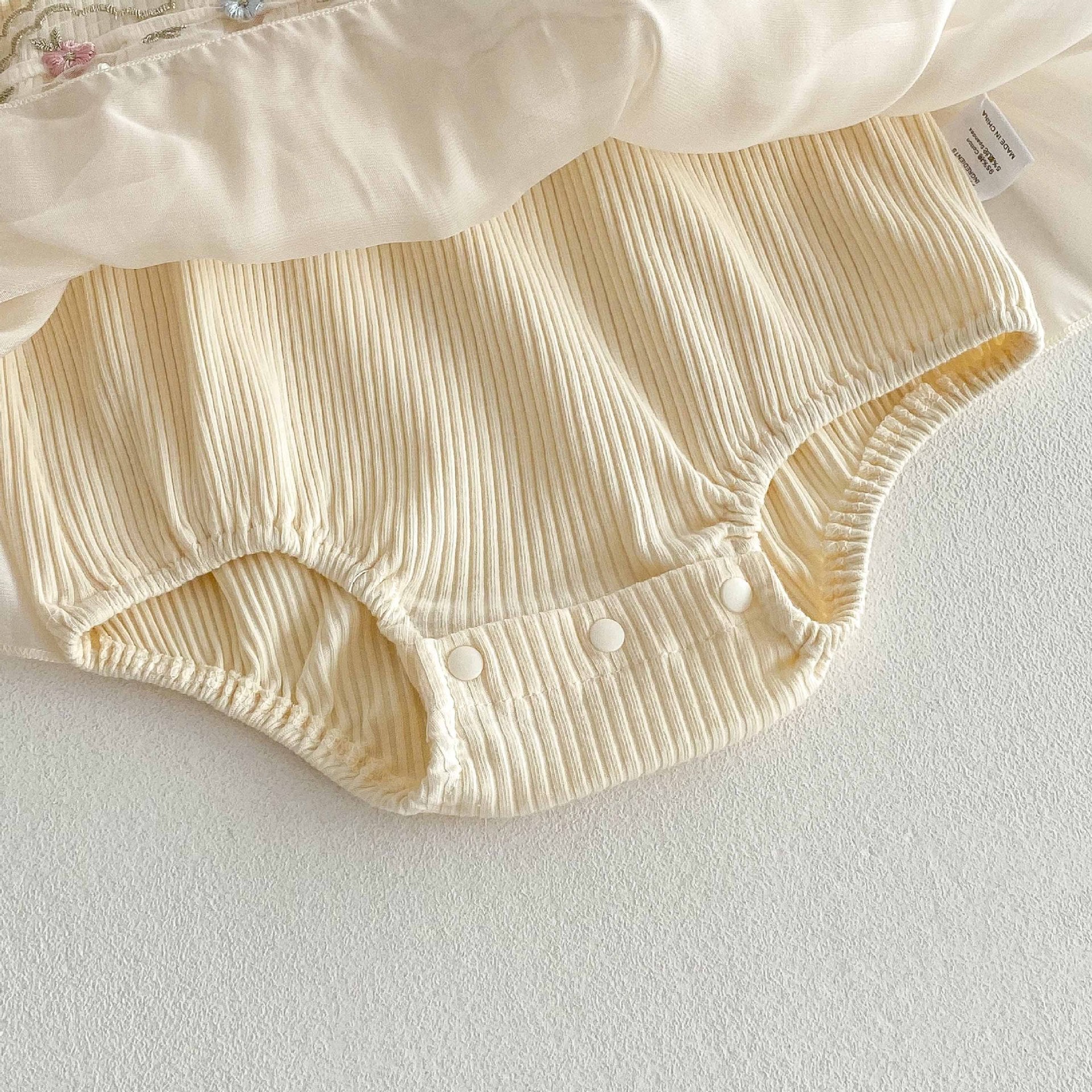Body Infantil Feminino Florzinhas e Tule