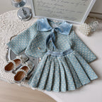 Conjunto Infantil Feminino Azul Boutique