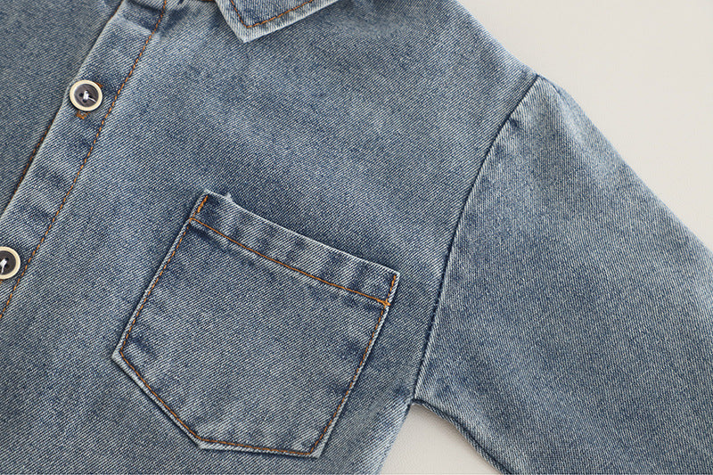 Conjunto 3 Peças Colete e Jeans