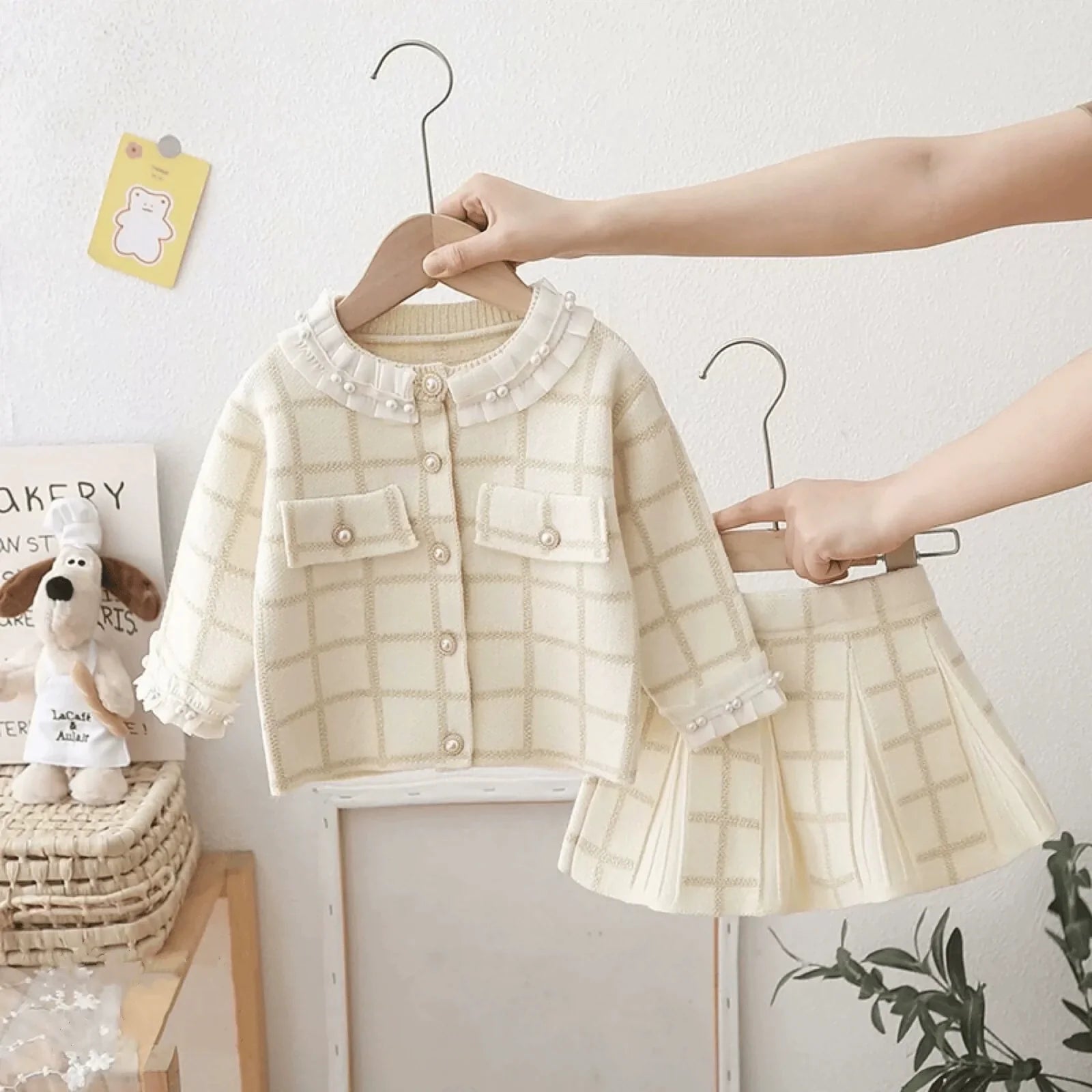 Conjunto Infantil Xadrez Pérolas