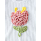 Conjunto Infantil Feminino Flores