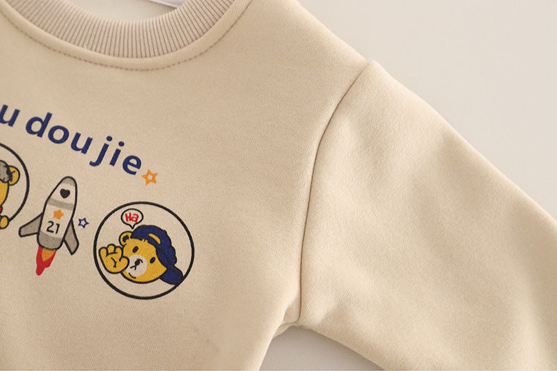 Conjunto Infantil Masculino 3 Peças Cachorrinho