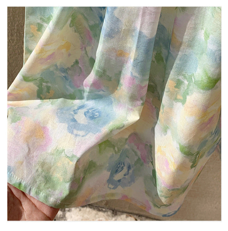 Vestido Infantil de Verão Flores
