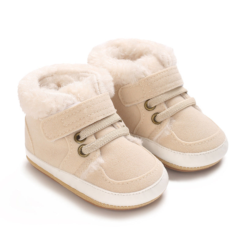 Bota Infantil Pelinhos e Velcro