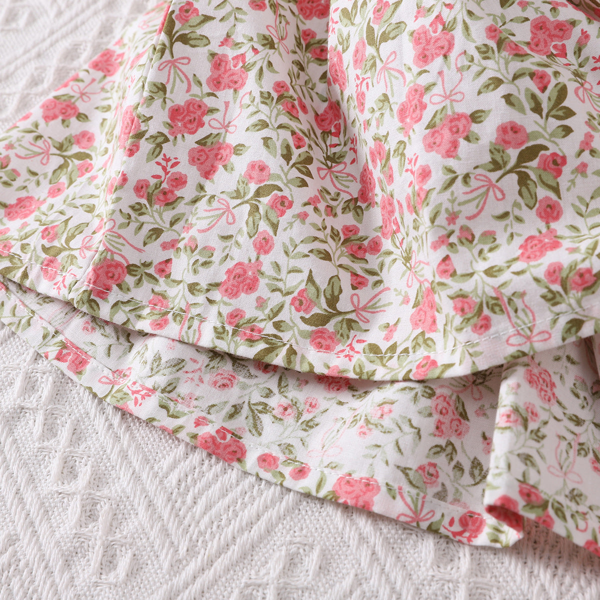 Conjunto Infantil Feminino Rendinha Floral