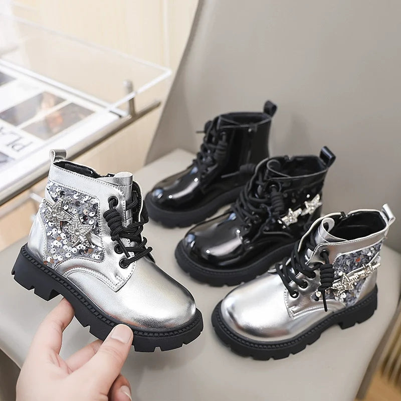 Bota Infantil Estrela Brilhante