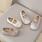 Sapato Infantil Brilhante Pérola