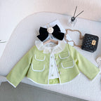 Conjunto Infantil Feminino Verde Boutique