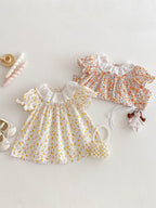Vestido Infantil Verão Florzinhas