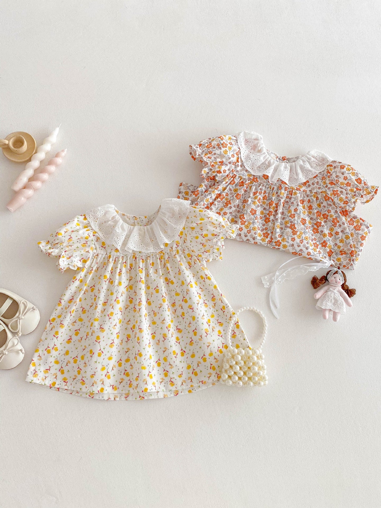 Vestido Infantil Verão Florzinhas