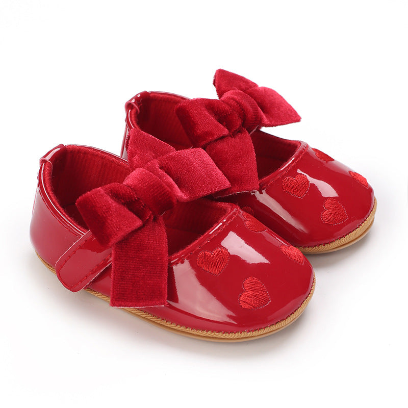 Sapato Infantil Lacinho Corações