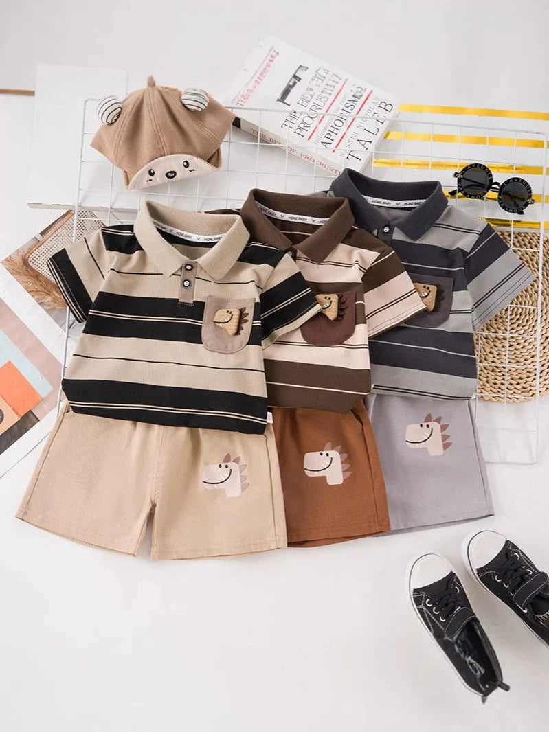 Conjunto Infantil Masculino Dino Lístras
