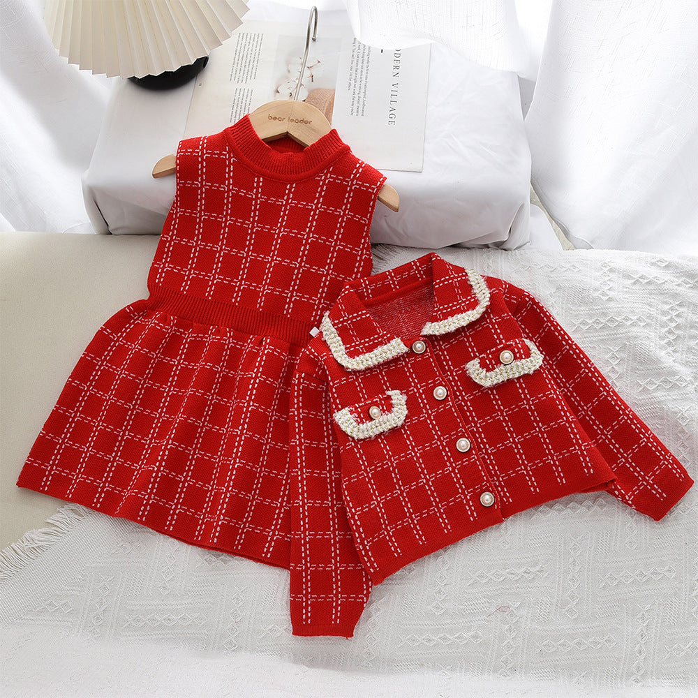 Conjunto Infantil Feminino Boutique Pérolas