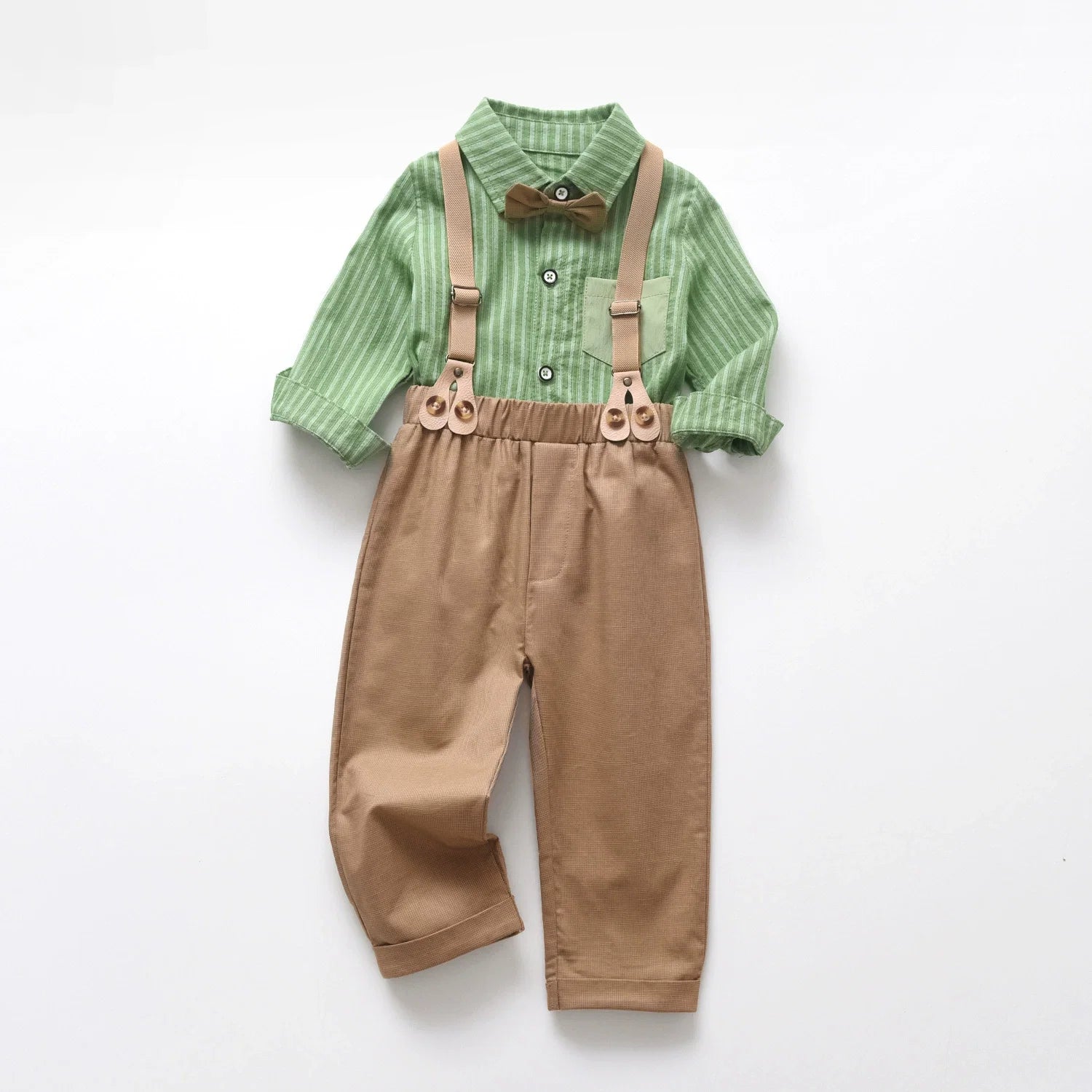 Conjunto Infantil Gravatinha com Suspénsorio