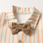 Conjunto Infantil Gravatinha Marrom