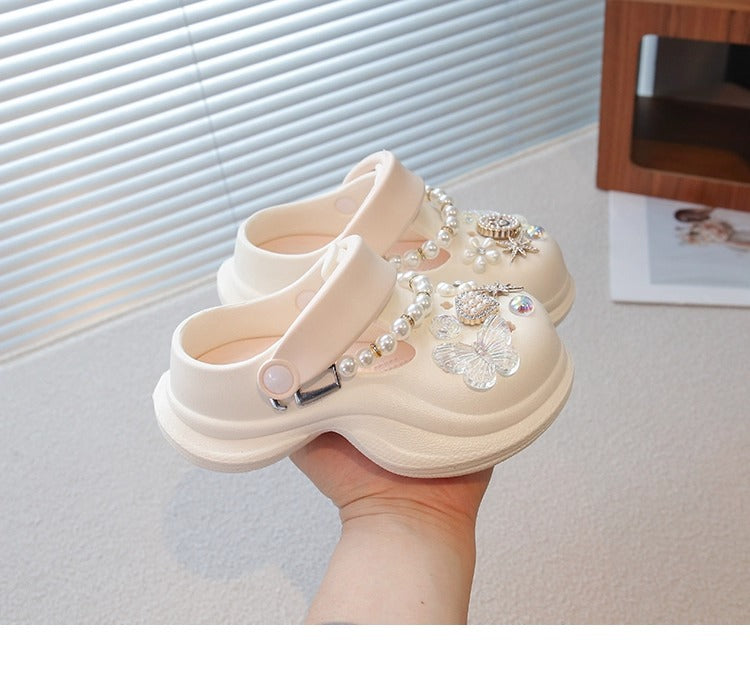 Crocks Infantil Feminino Emoji Borboleta
