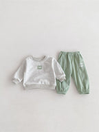 Conjunto Infantil Moletinho Letras