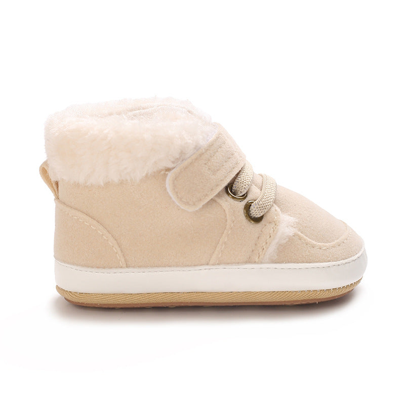 Bota Infantil Pelinhos e Velcro