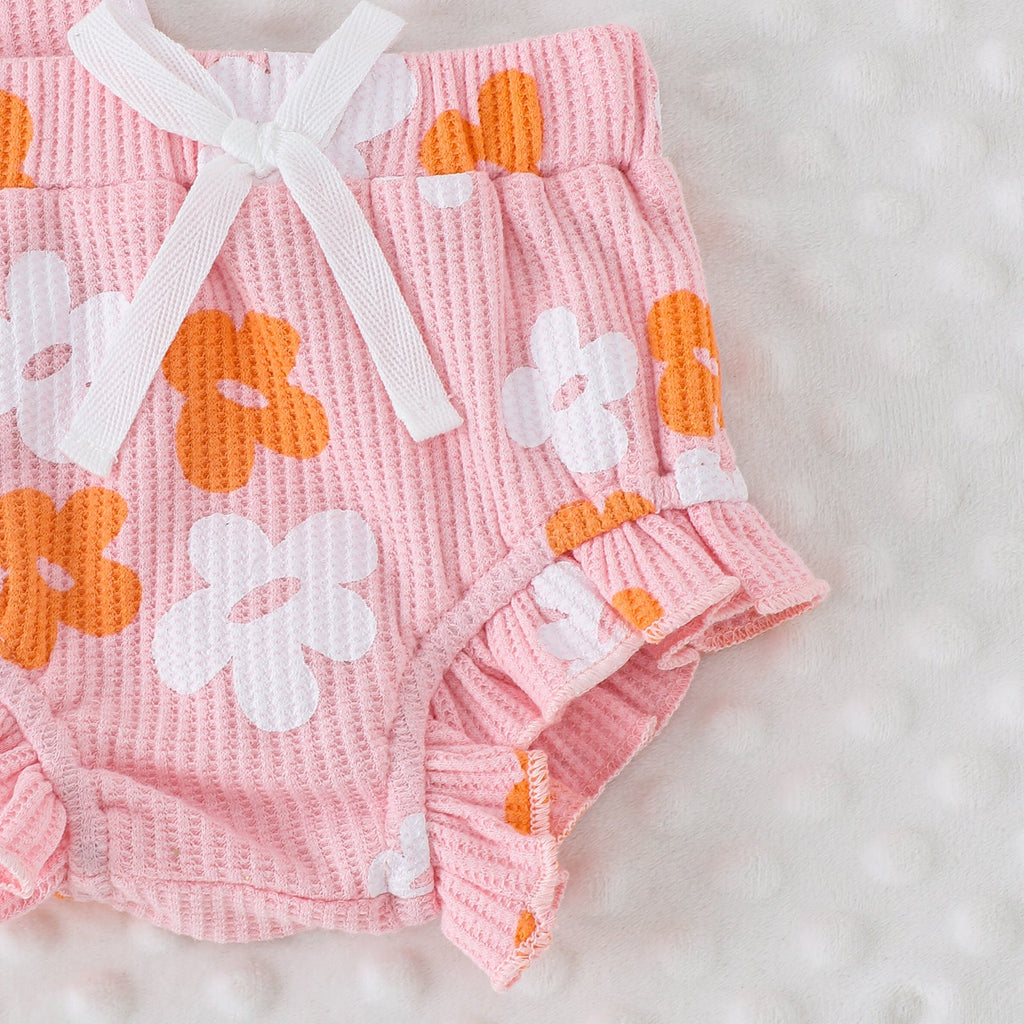 Conjunto Infantil Verão Florzinhas