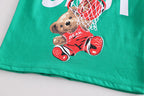 Conjunto Infantil Masculino Ursinho Basquete