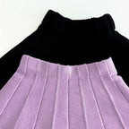 Conjunto Infantil Tricô Mussi Inverno Flores