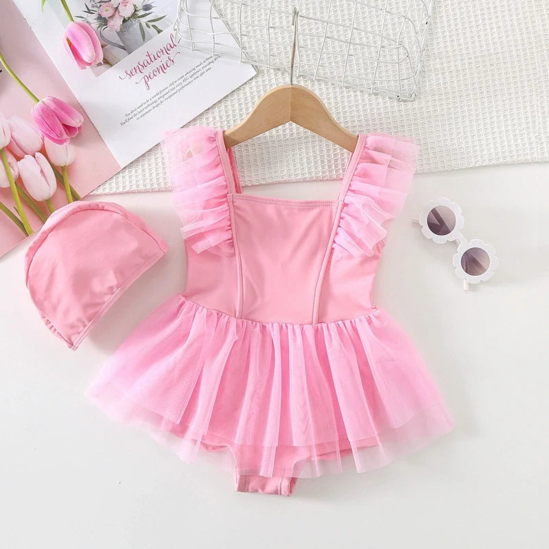 Vestido Infantil Sainha de Tule