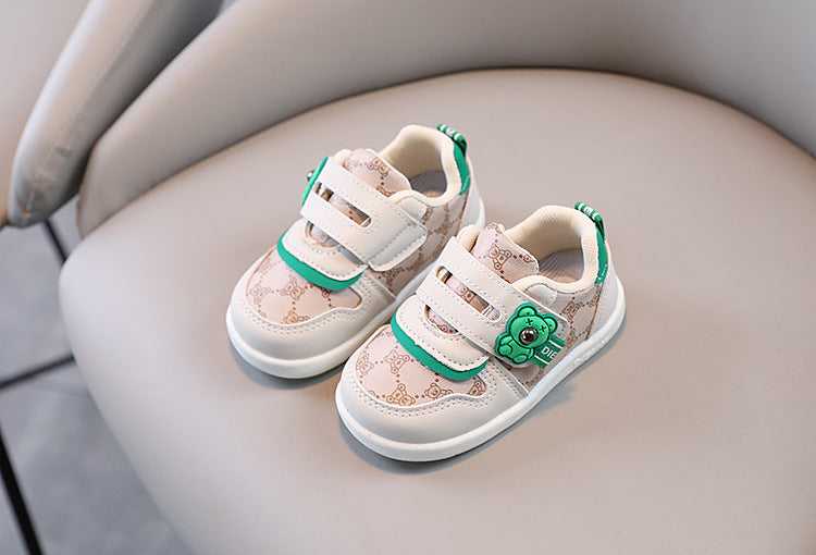 Tênis Infantil Ursinho com Velcro