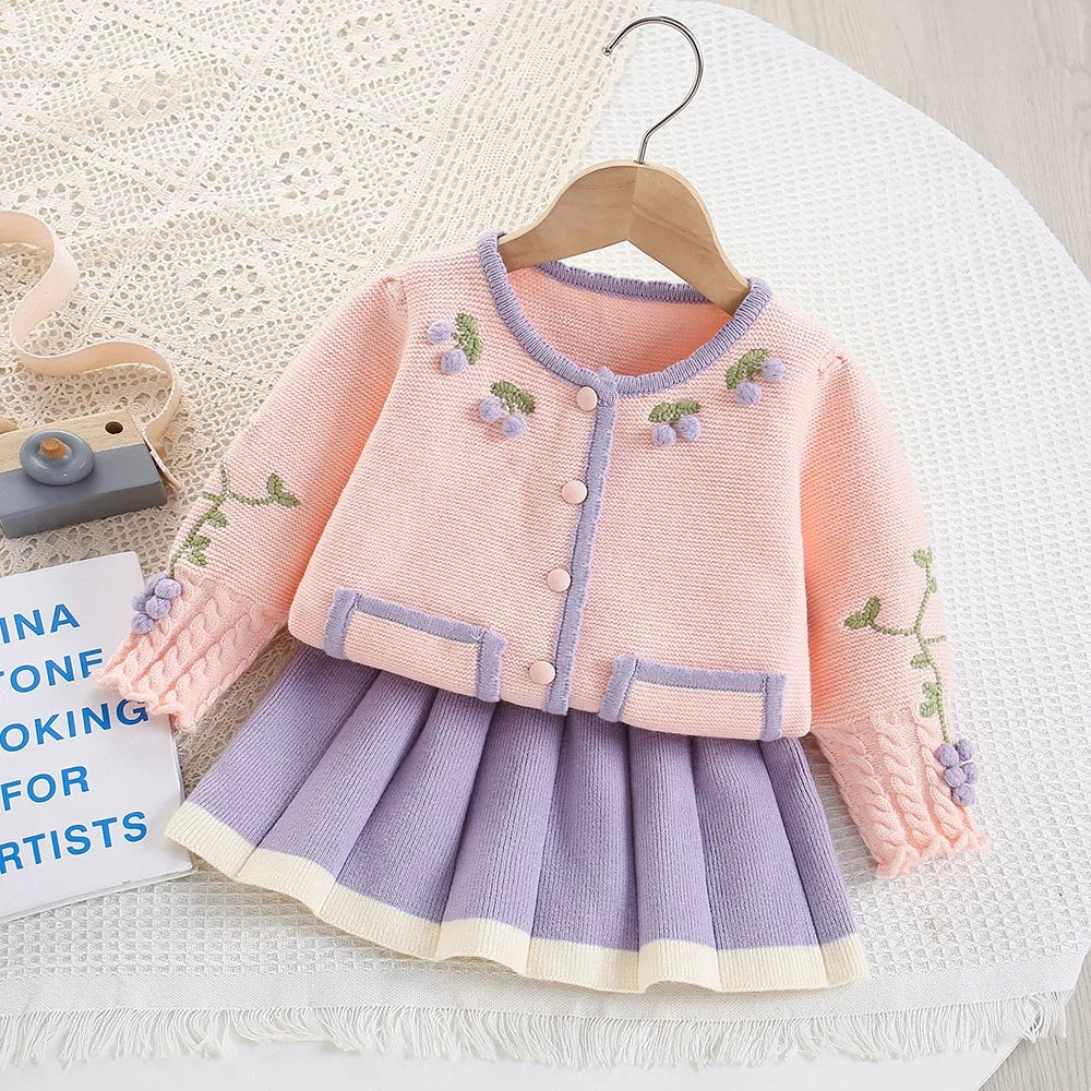 Conjunto Infantil Feminino Cerejinha