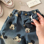 Calça Infantil Jeans Mickey