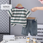 Conjunto Infantil Masculino Lístras THREE