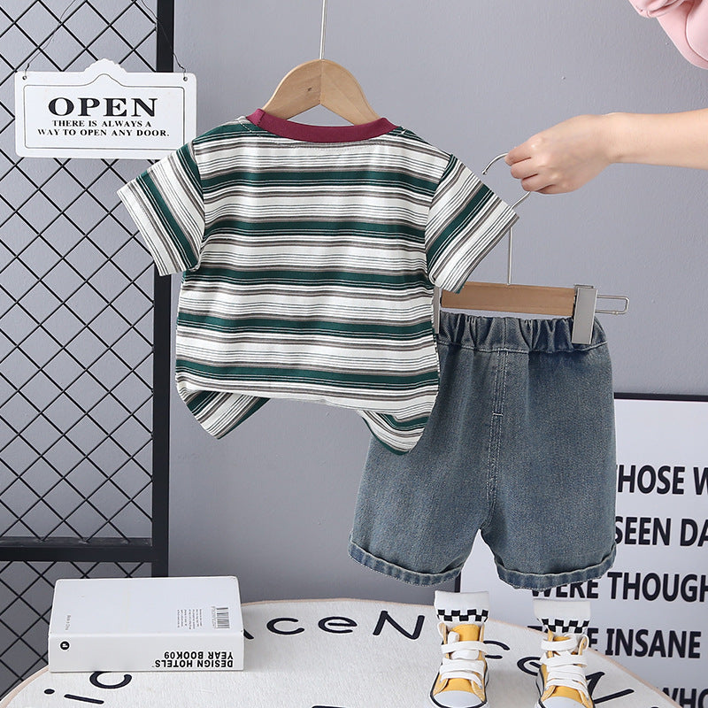 Conjunto Infantil Masculino Lístras THREE