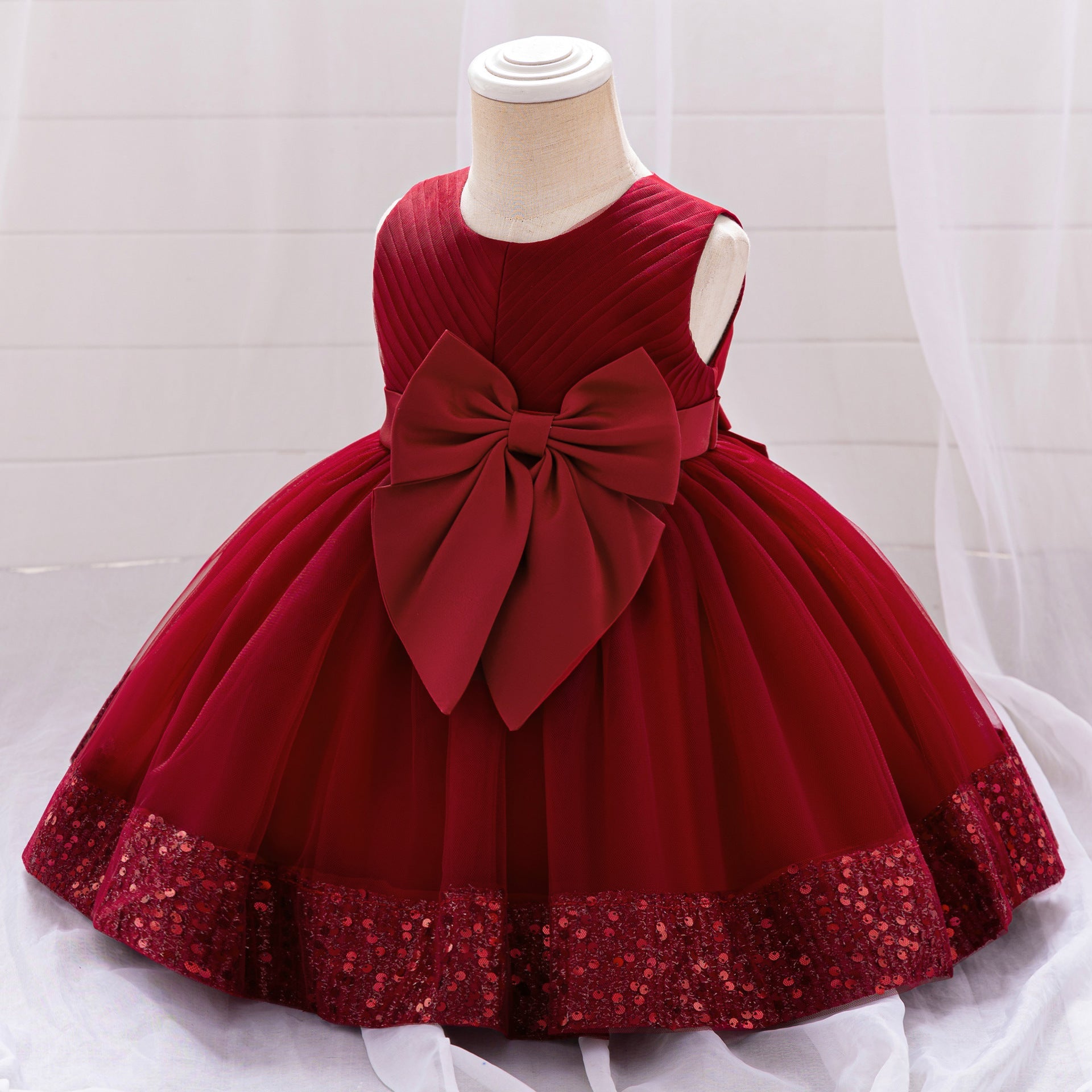 Vestido De Festa Lacinho com Brilhos