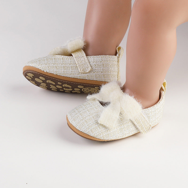 Sapato Infantil Tweed Lacinho