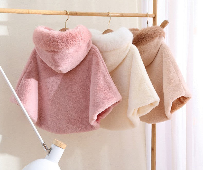 Poncho Infantil com Capuz