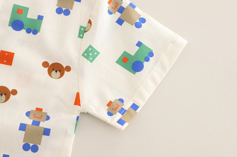 Conjunto Infantil Masculino Ursinho Gravatinha