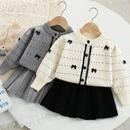 Conjunto Infantil Feminino Inverno Lacinhos