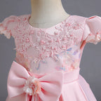 Vestido De Festa Pedrarias e Lacinho