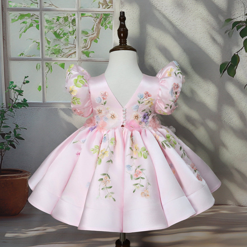 Vestido de Festa Flores Encantado