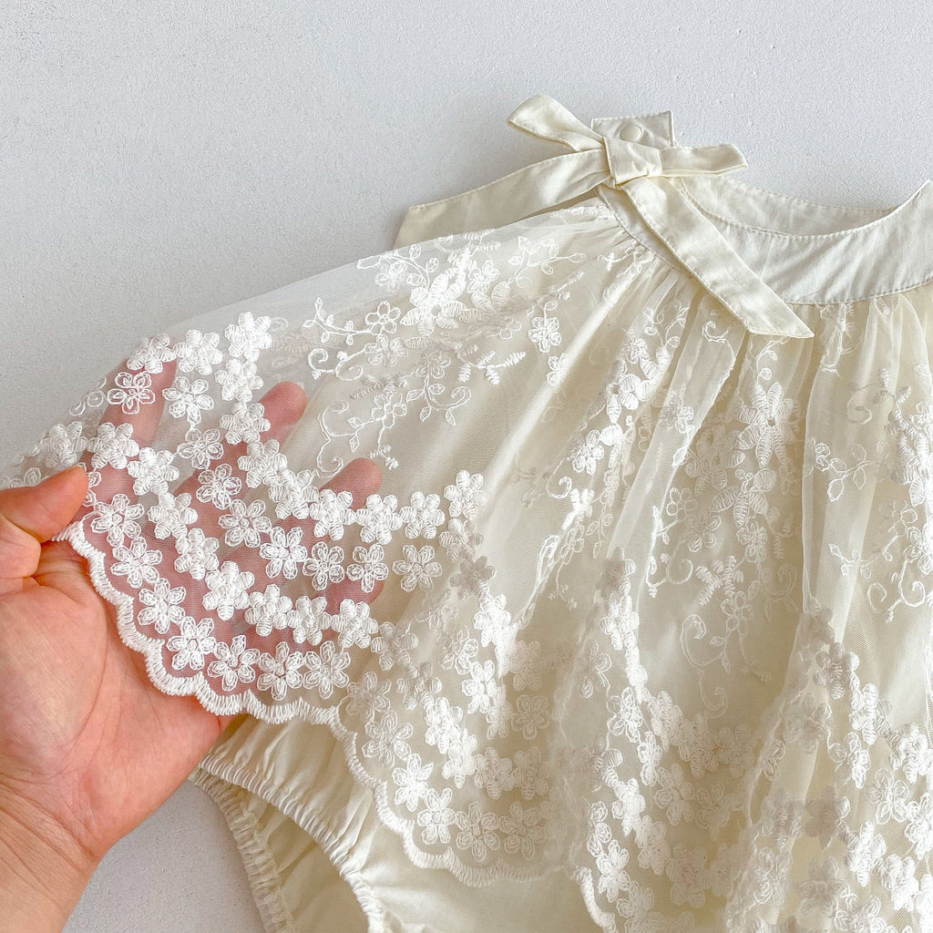 Body Infantil Feminino Renda Delicado