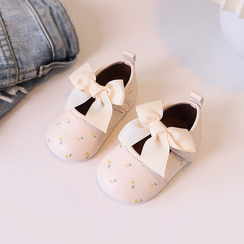 Sapato Infantil Florzinhas Lacinho