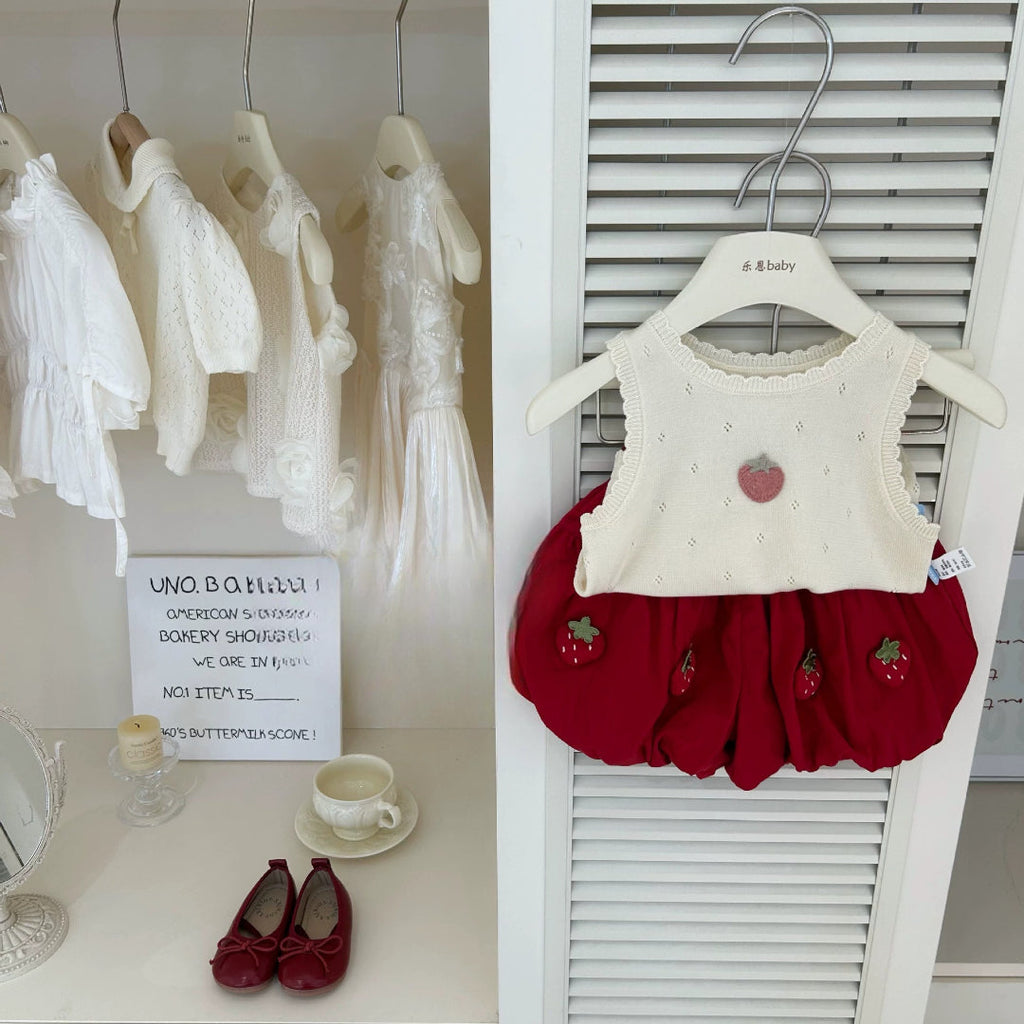 Conjunto Infantil Feminino Moranguinhos