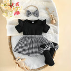 Macacão Infantil Feminino Verão Lacinho